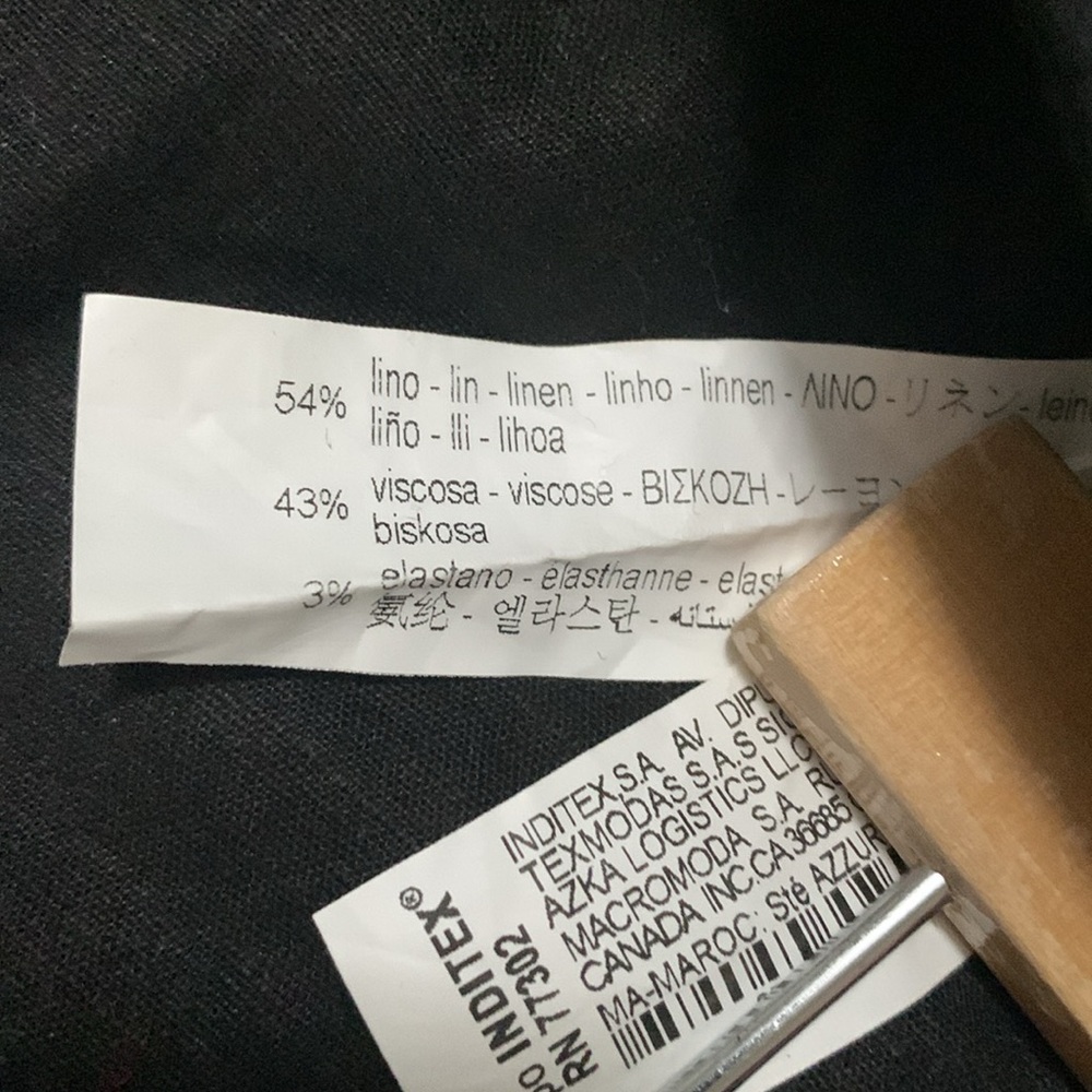 Zara linen blend 8 - Picture 7 of 9